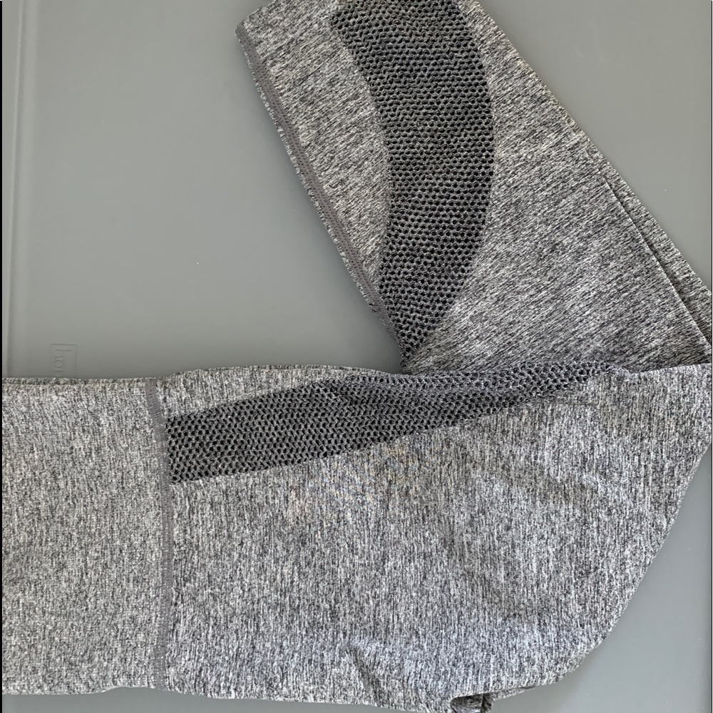 Highwaisted Grey Workout Leggings